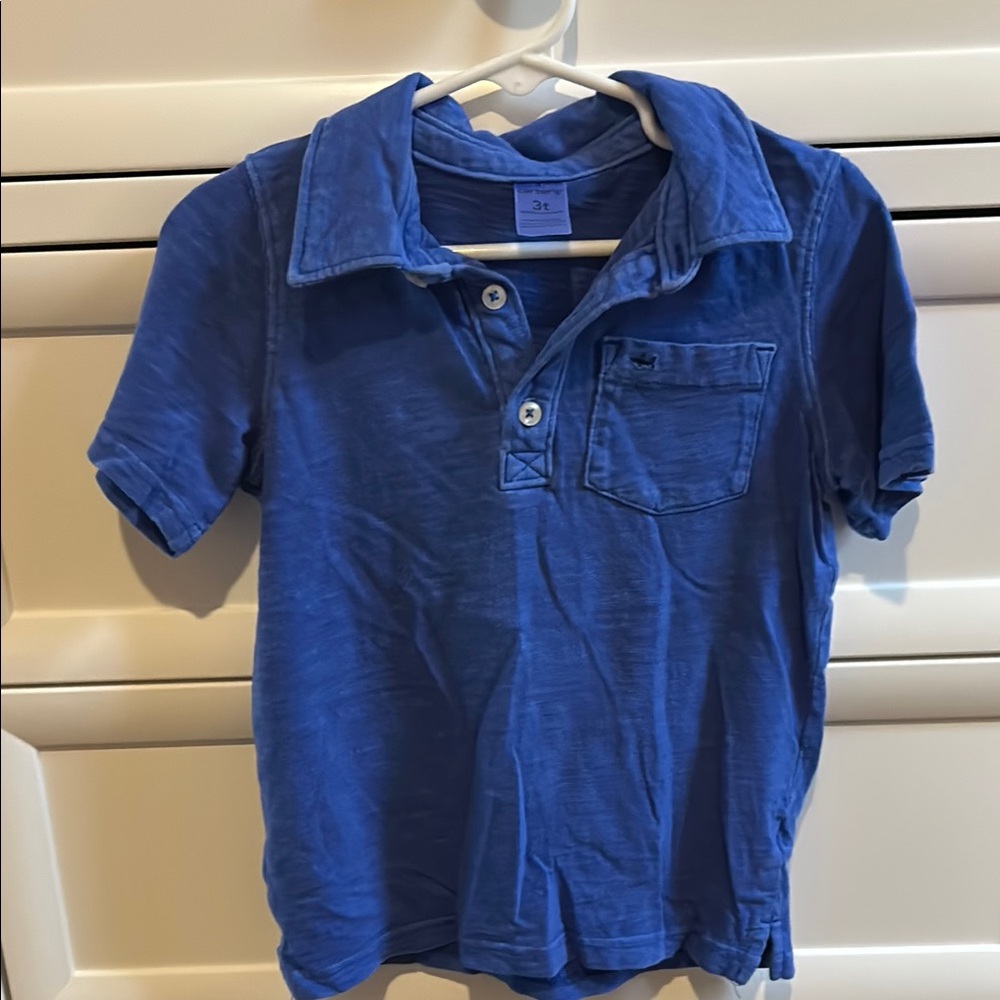 Carters Blue Kids Polo Shirt